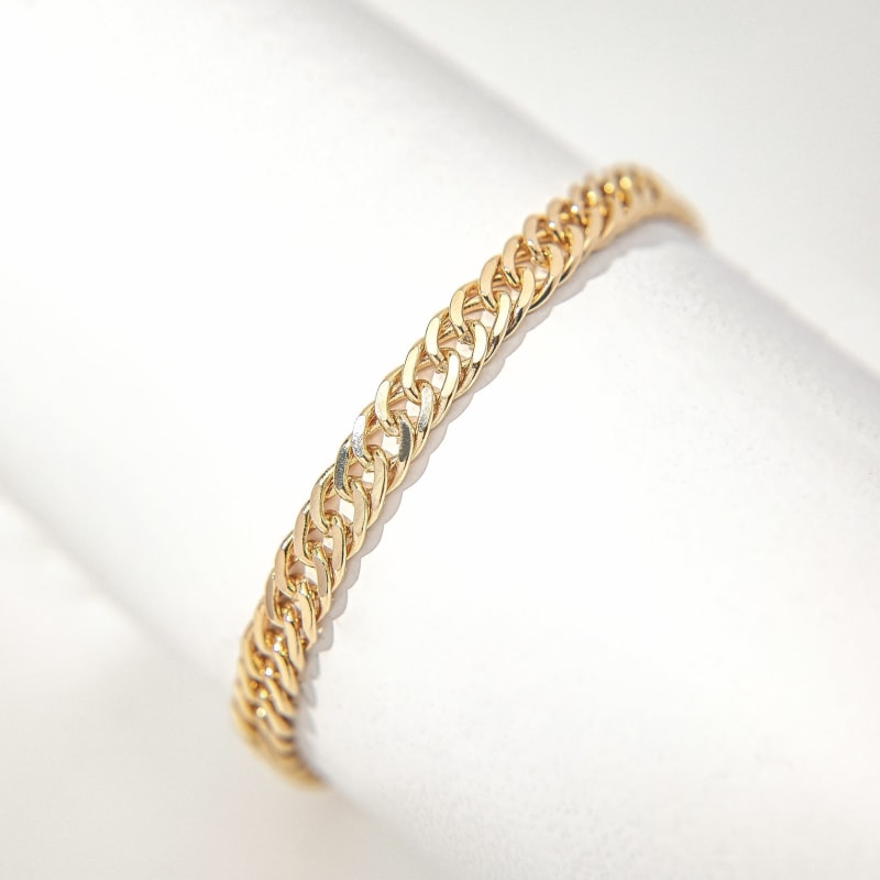 Thumbnail of Gold Filled Cuban Link Chain Bracelet image