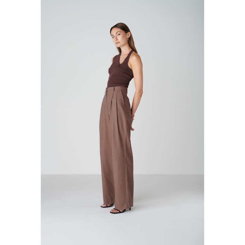 Thumbnail of BièL Pants In Chocolate Brown image