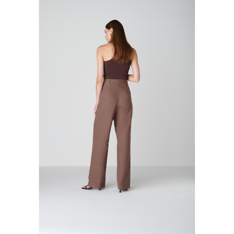 Thumbnail of BièL Pants In Chocolate Brown image