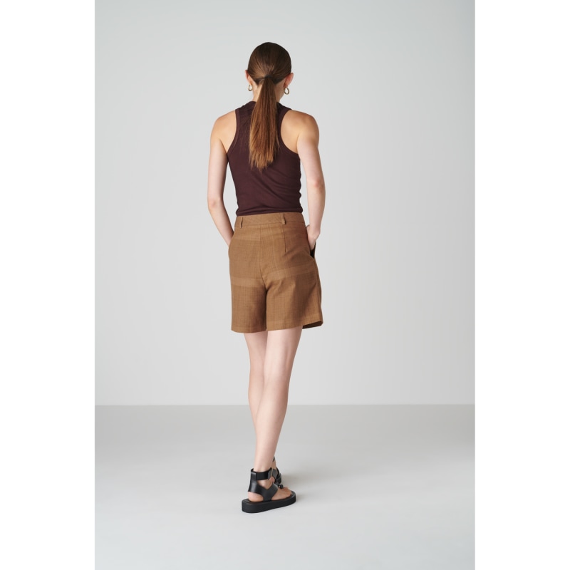 Thumbnail of BièL Shorts In Cappuccino Brown image