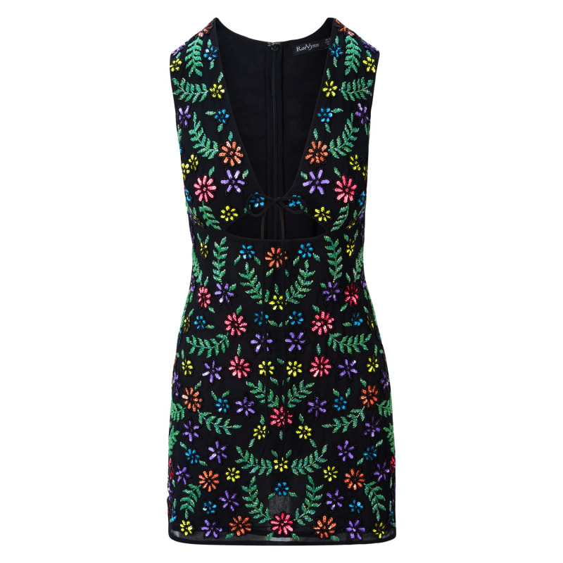 Thumbnail of Billie Cut-Out Floral Sequin Dress image