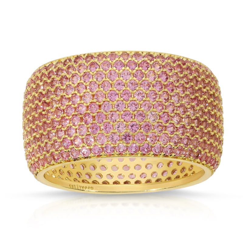 Thumbnail of Billionaire Ring- Pink image