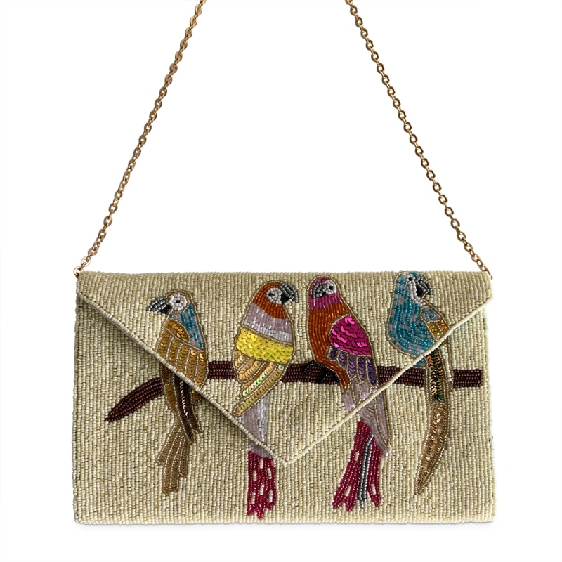 Bird clutch bag store