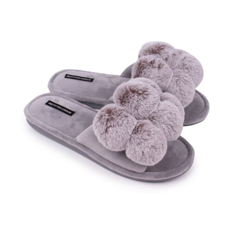 Fur slider slippers 2025