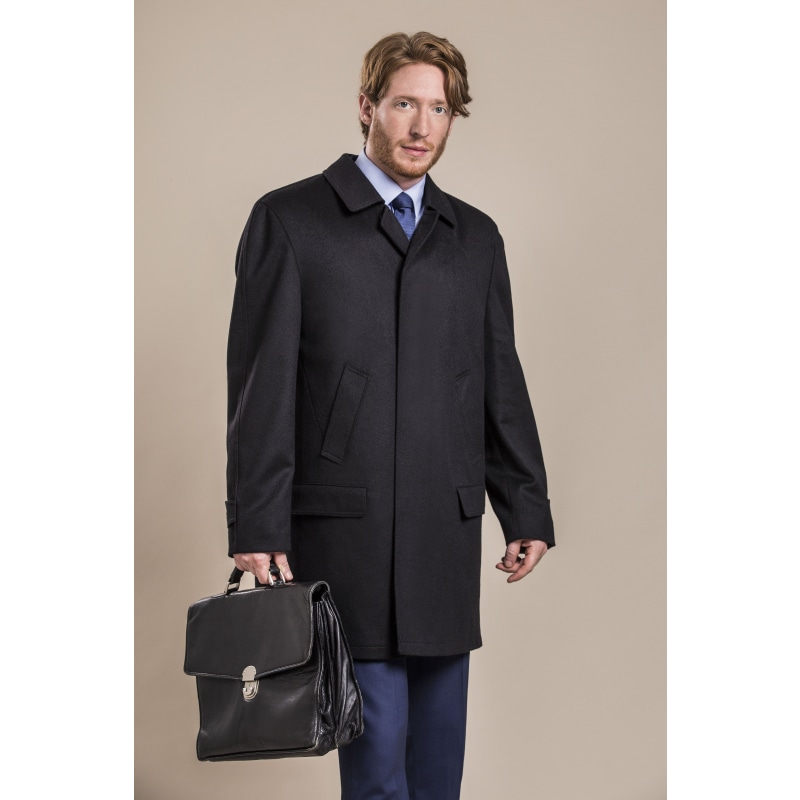 Men's Loden Car Coat with half-Raglan Sleeve | Robert W. Stolz