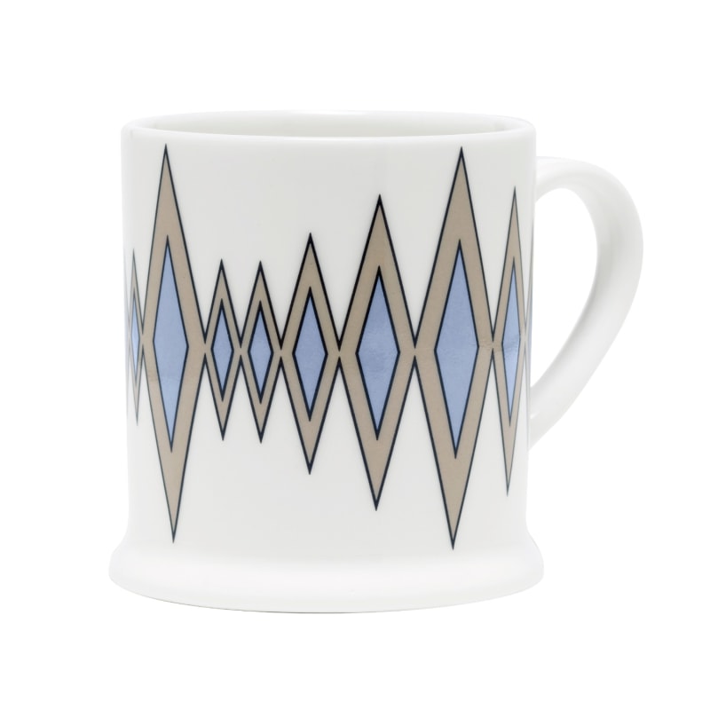 Thumbnail of Diamond Truffle & Cornflower Blue Espresso Cup image