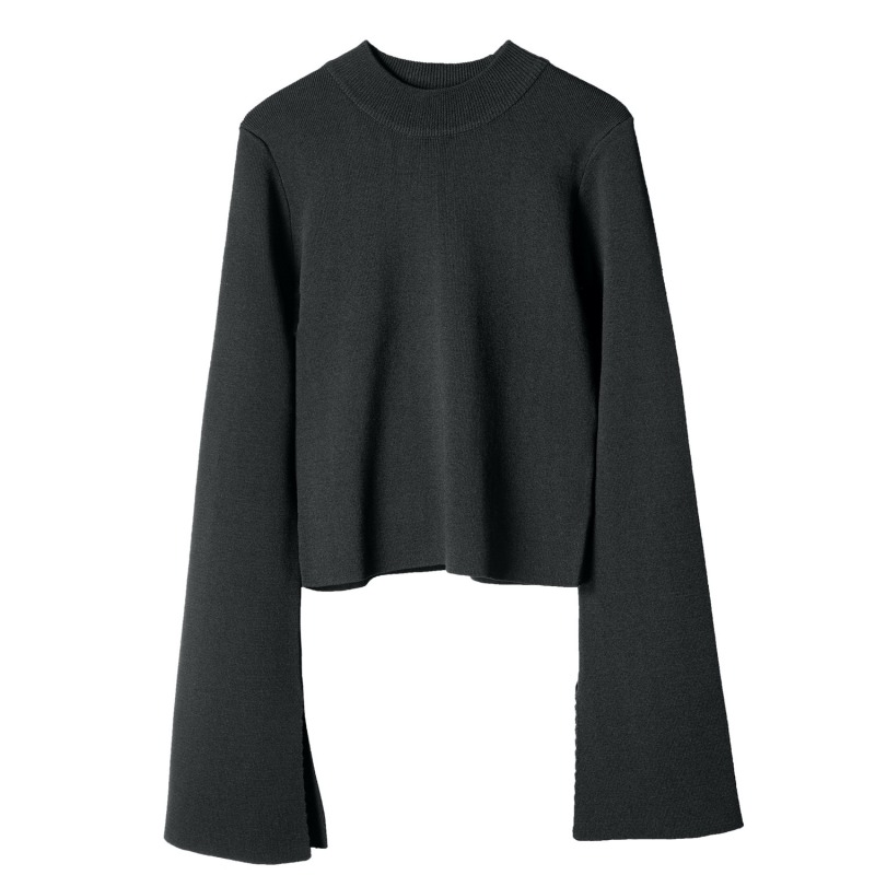 Thumbnail of Vera Black Knit Top image