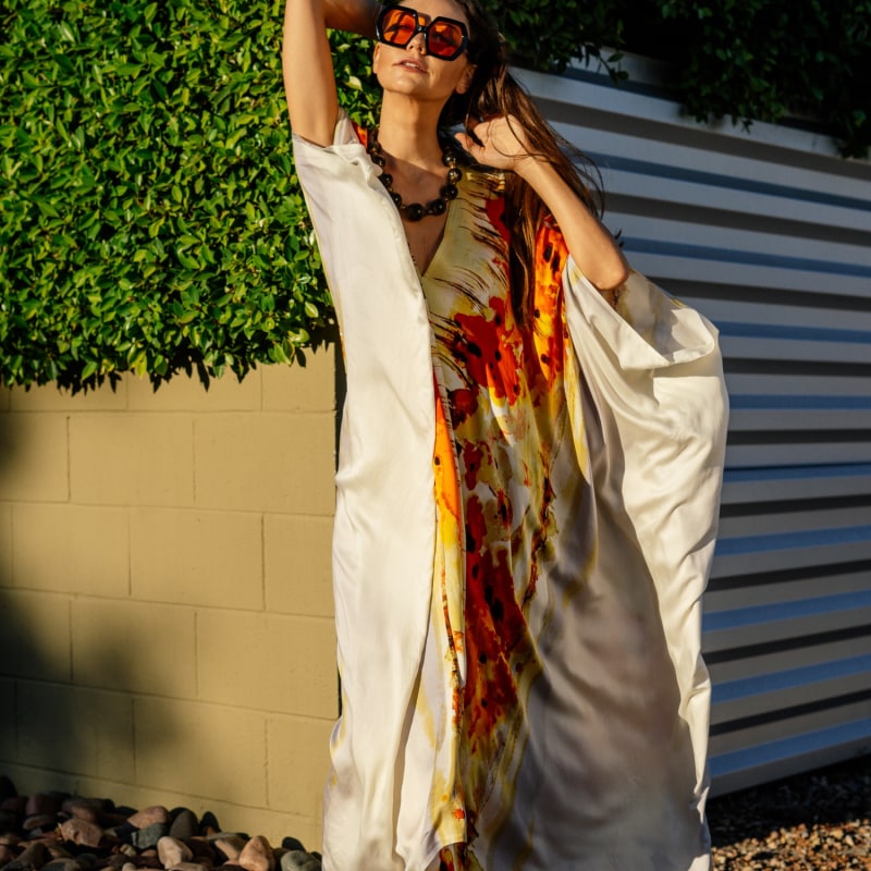 Thumbnail of Poppy Mirage Caftan image