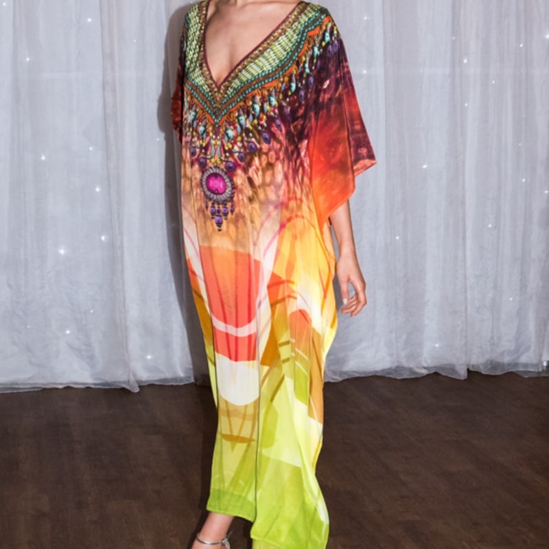 Thumbnail of Claudina Maxi Caftan image