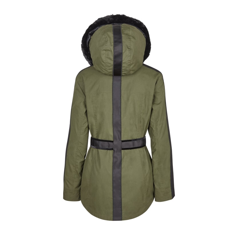 Thumbnail of Amanda Wakeley 'Elements' Parka In Military Green With Faux Fur image