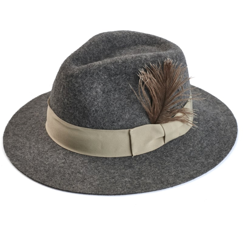 Thumbnail of Fedora Hat With A Feather image