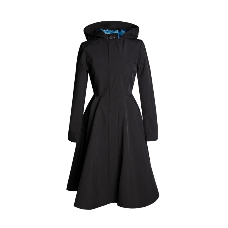 Thumbnail of Black Coat With Sapphire Blue Lining: Black Sapphire image