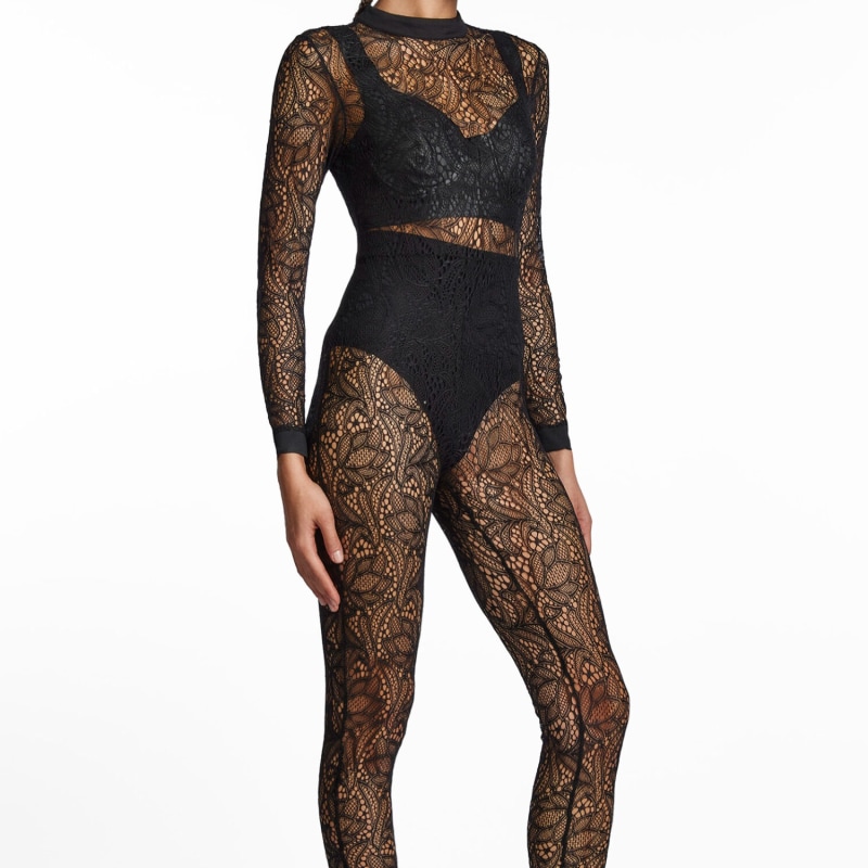 Thumbnail of Black Lace Catsuit image