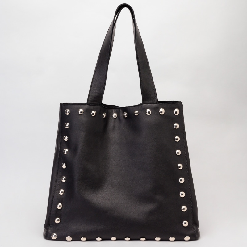 Studded tote bag outlet