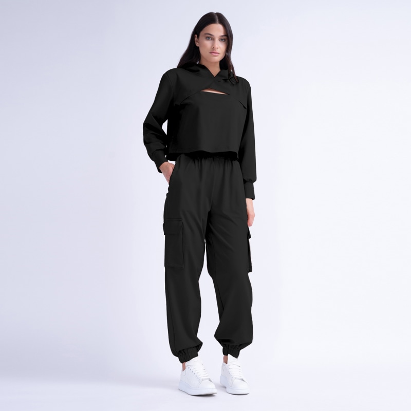 Black hoodie and pants new arrivals