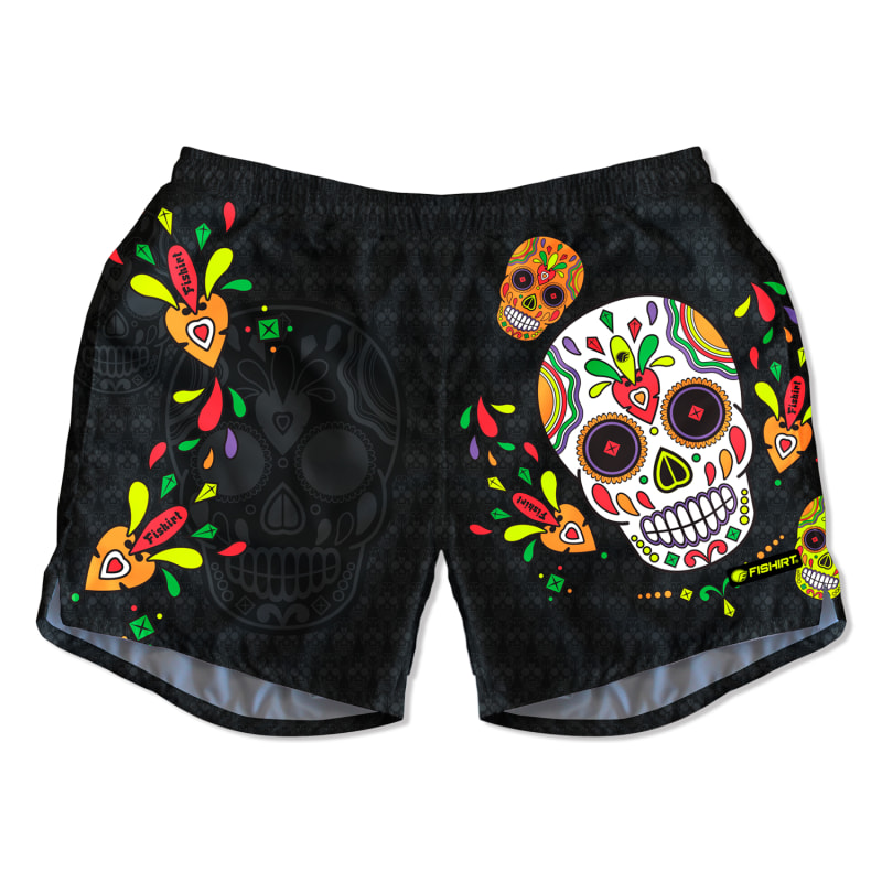 Skull swim shorts shop