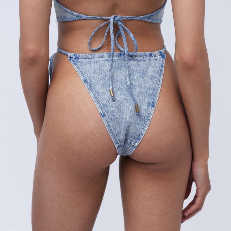 Thumbnail of Bleach Denim Bikini Bottom image