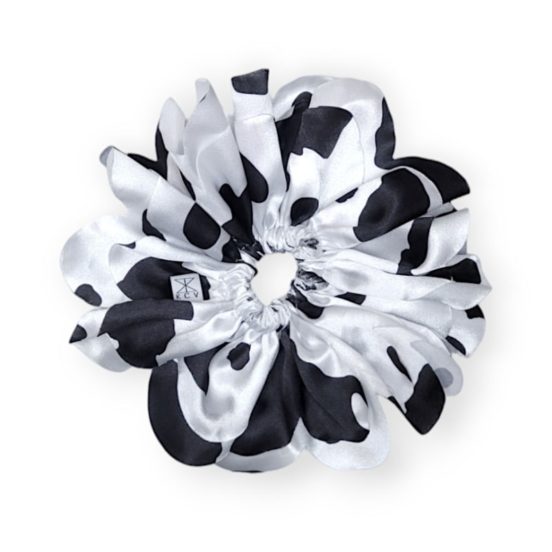 Thumbnail of Blossom Scrunchie - Cow Print image