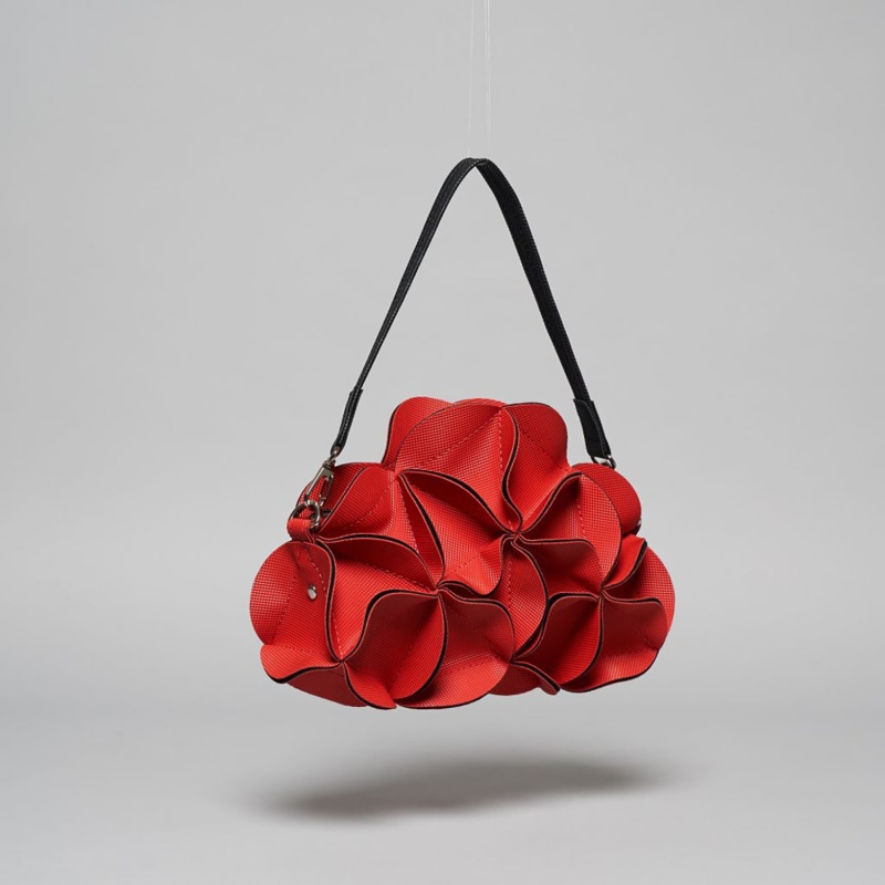 Thumbnail of Blossom Shoulder Bag - Cloud - Red image