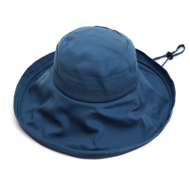 Wide Brim Bucket Hat by Justine Hats