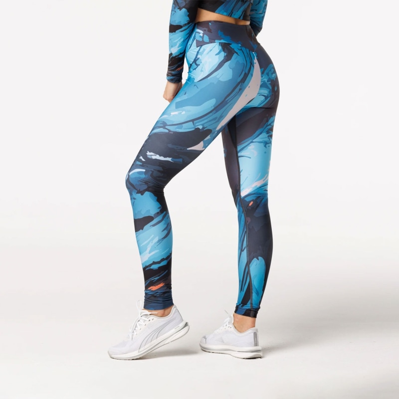 Blue Marble Leggings