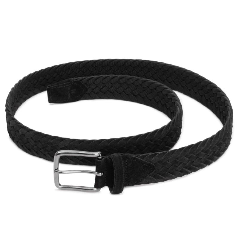 Thumbnail of Braided Suede Belt Black Ernesto image