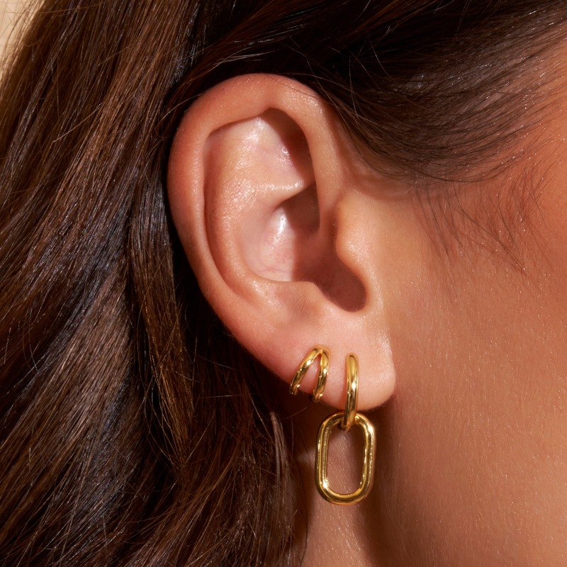 Thumbnail of Boaz Gold Earrings image