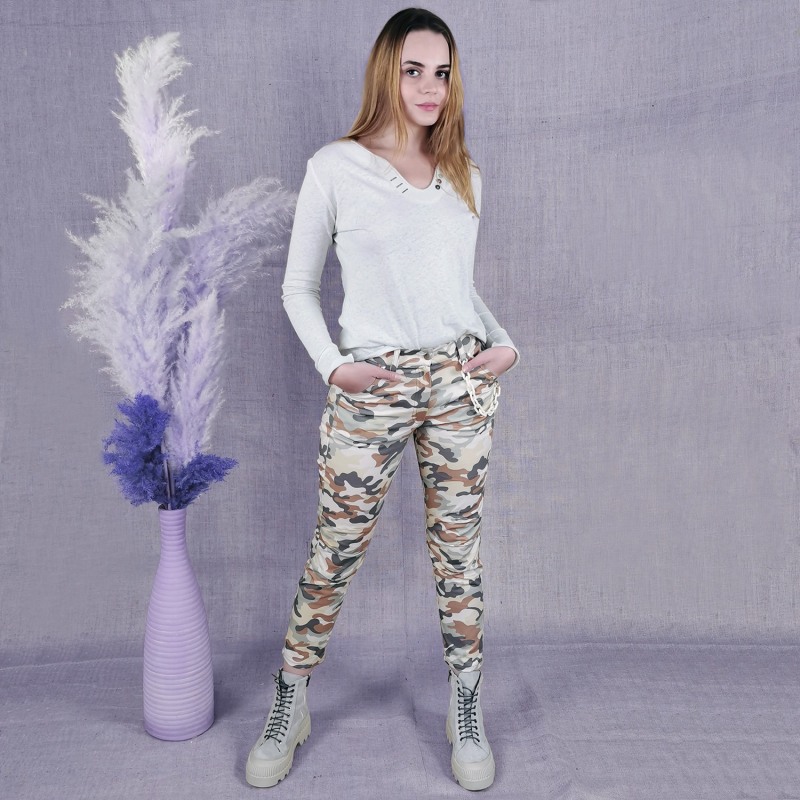 Thumbnail of Five-Pocket Camo Pants image