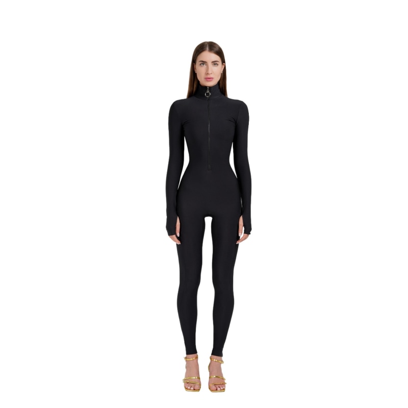 Adult Zip Turtleneck Bodysuit
