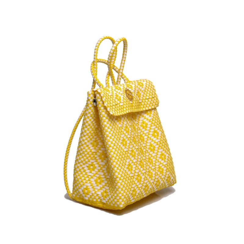 Thumbnail of Small Backpack Yellow Aztec image