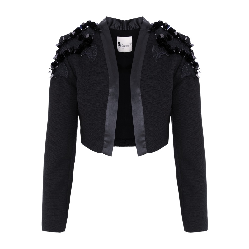 Embellished bolero hot sale