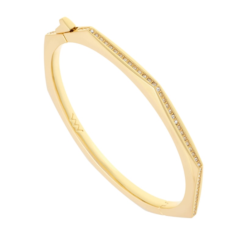 Hinged cuff bracelet top