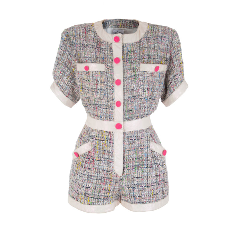 Tweed jumpsuit shop