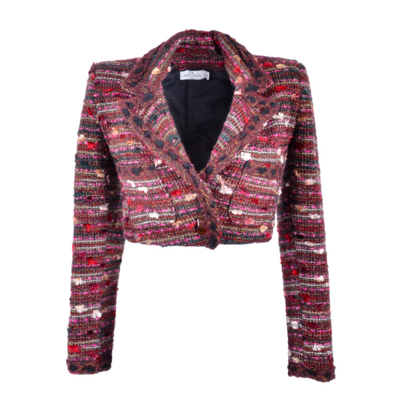 Boucle on sale tweed blazer