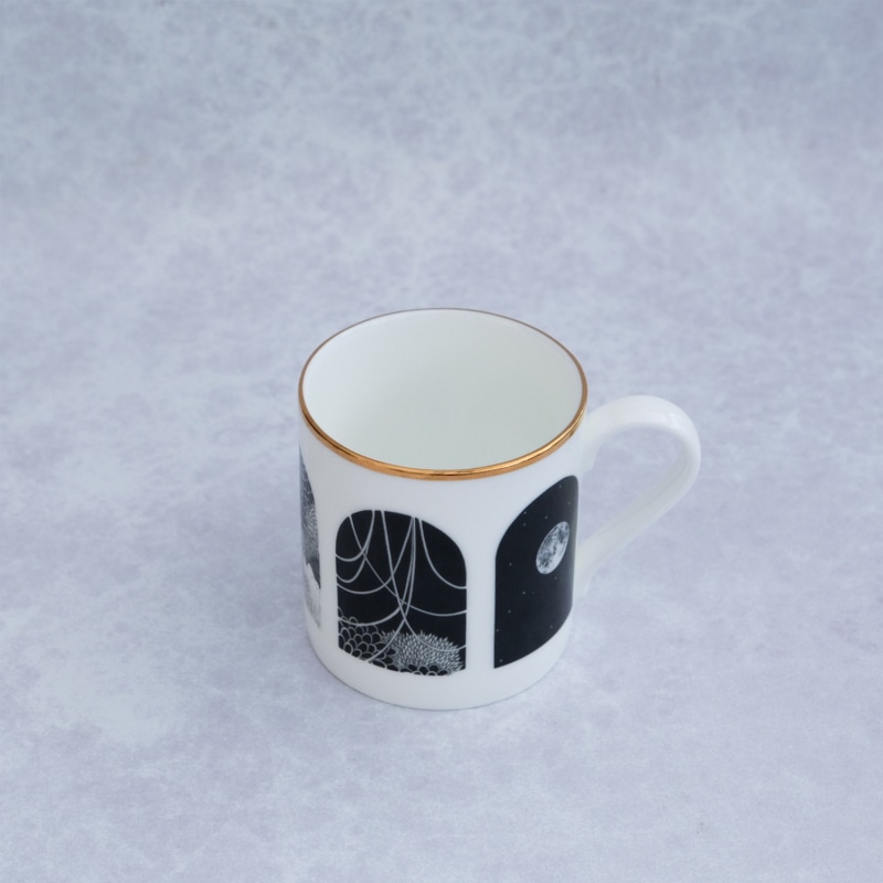 Thumbnail of Peeking Fine Bone China Mug image