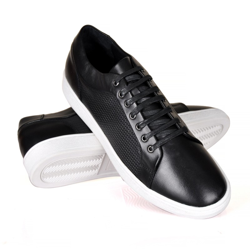 Thumbnail of Bradford Leather Sneakers- Black image