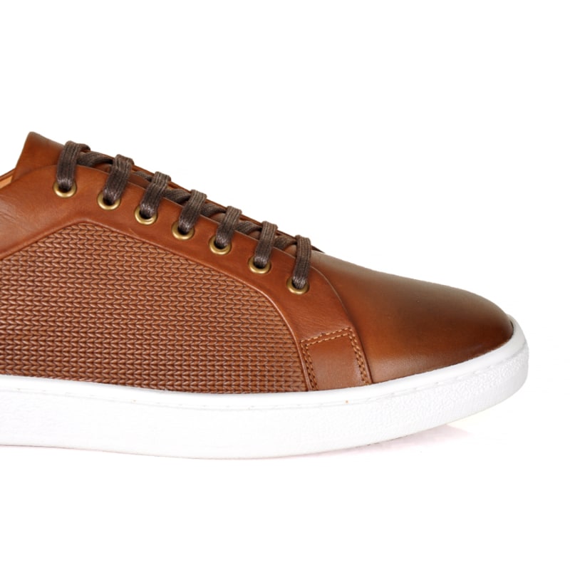 Thumbnail of Bradford Leather Sneakers- Brown image