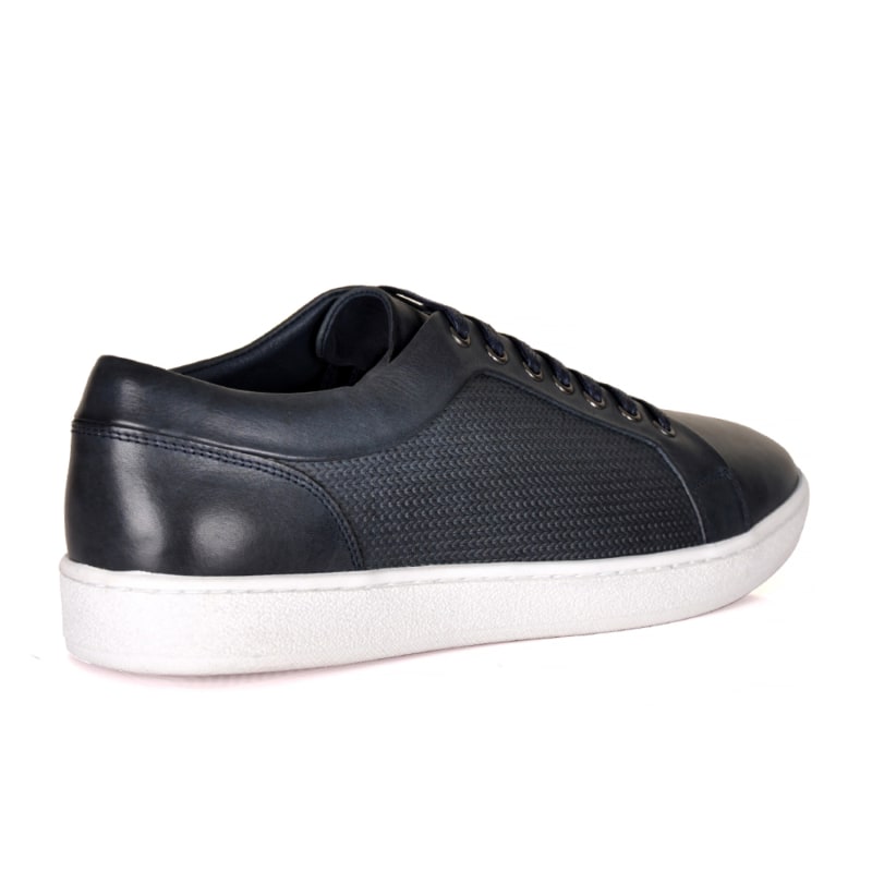 Thumbnail of Bradford Leather Sneakers- Navy Blue image