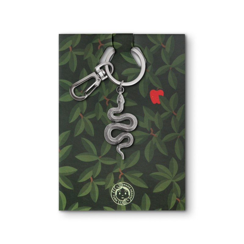 Snake head keychain clearance