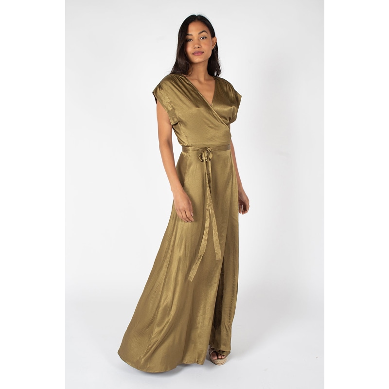 Thumbnail of Breathless Claude Wrap Dress image