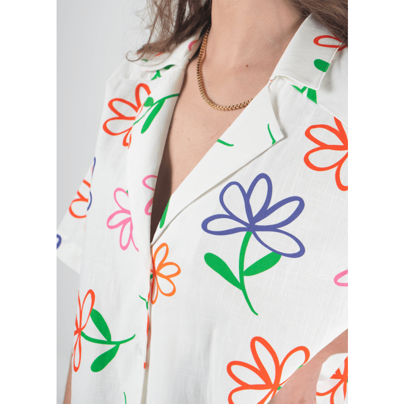 Thumbnail of Breeze Printed Cotton Shirt Dress image