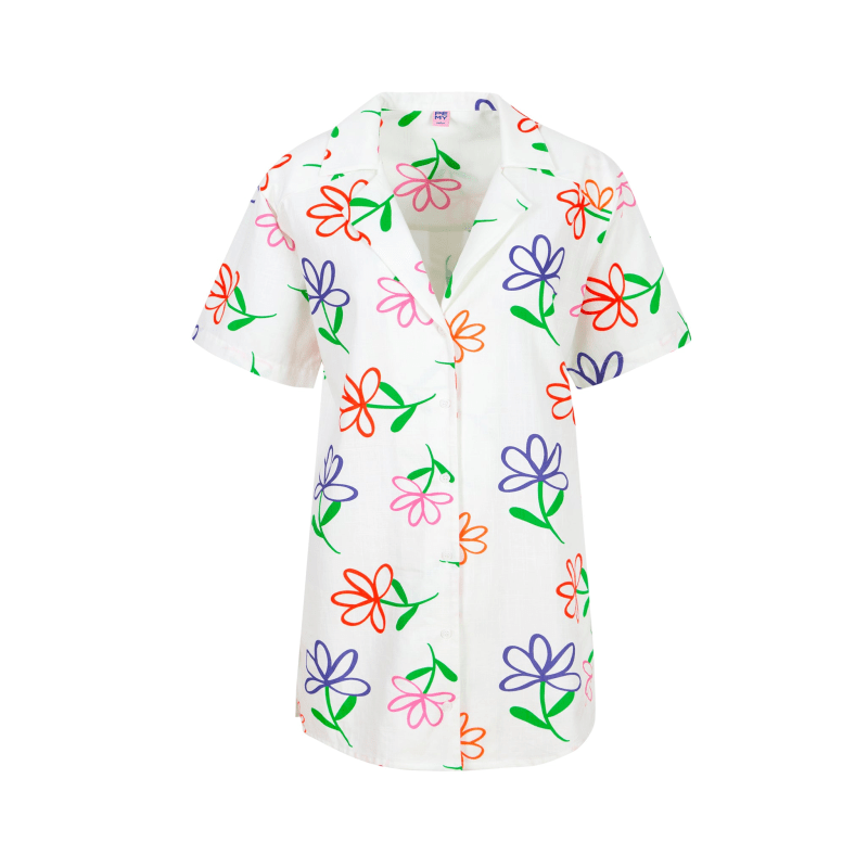 Thumbnail of Breeze Printed Cotton Shirt Dress image