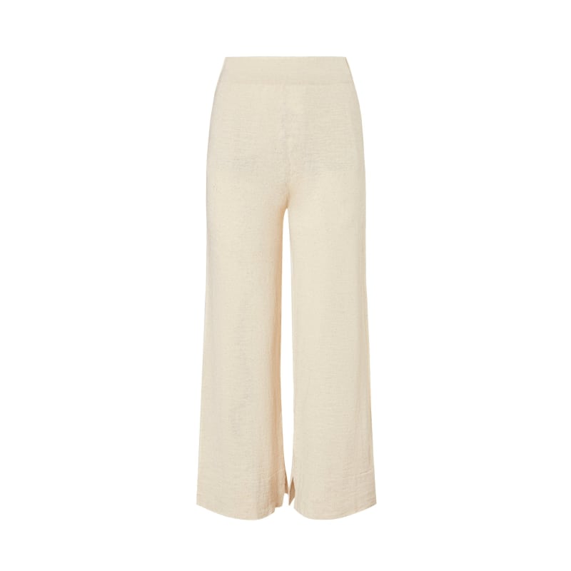 Breezy Pants Beige Stripe