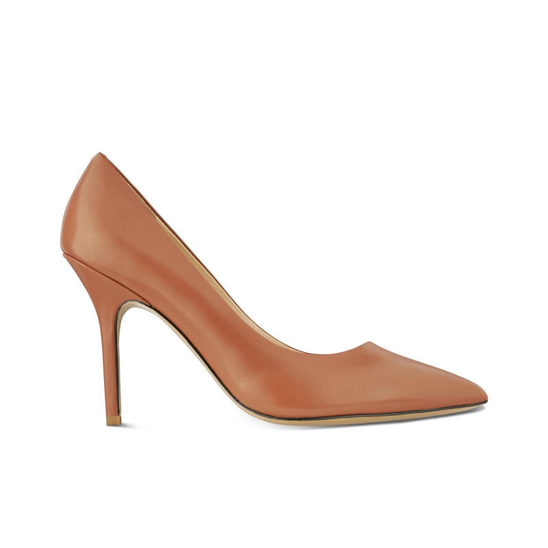 Peach stiletto heels discount