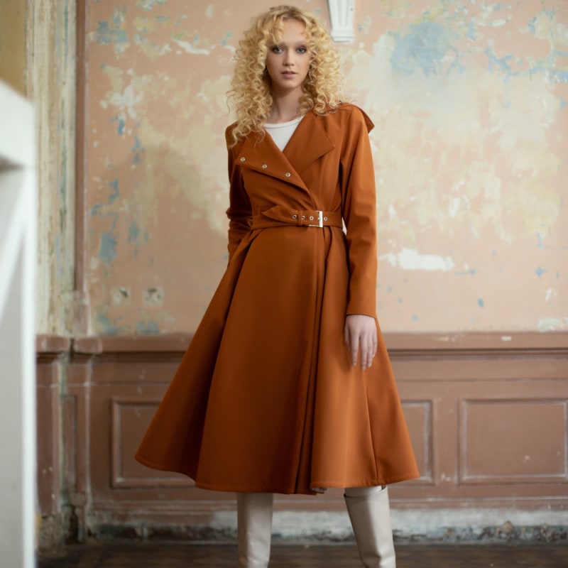 Caramel womens coat discount