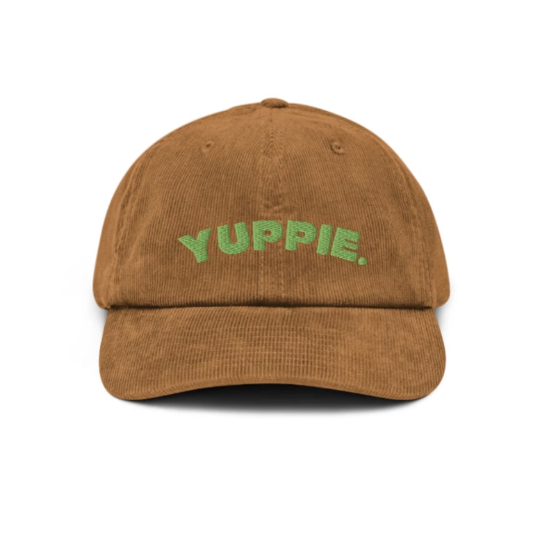 Thumbnail of Brown Corduroy Yuppie Cap image