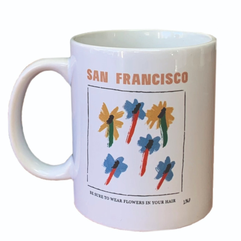 Thumbnail of San Francisco Retro Ceramic Mug image