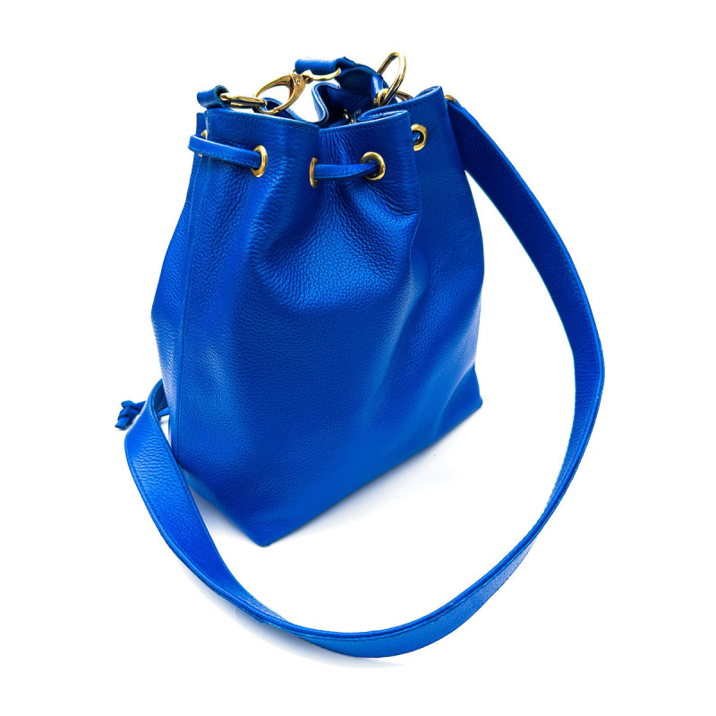 Cobalt Blue Bucket Bag by COOL CREATIVE