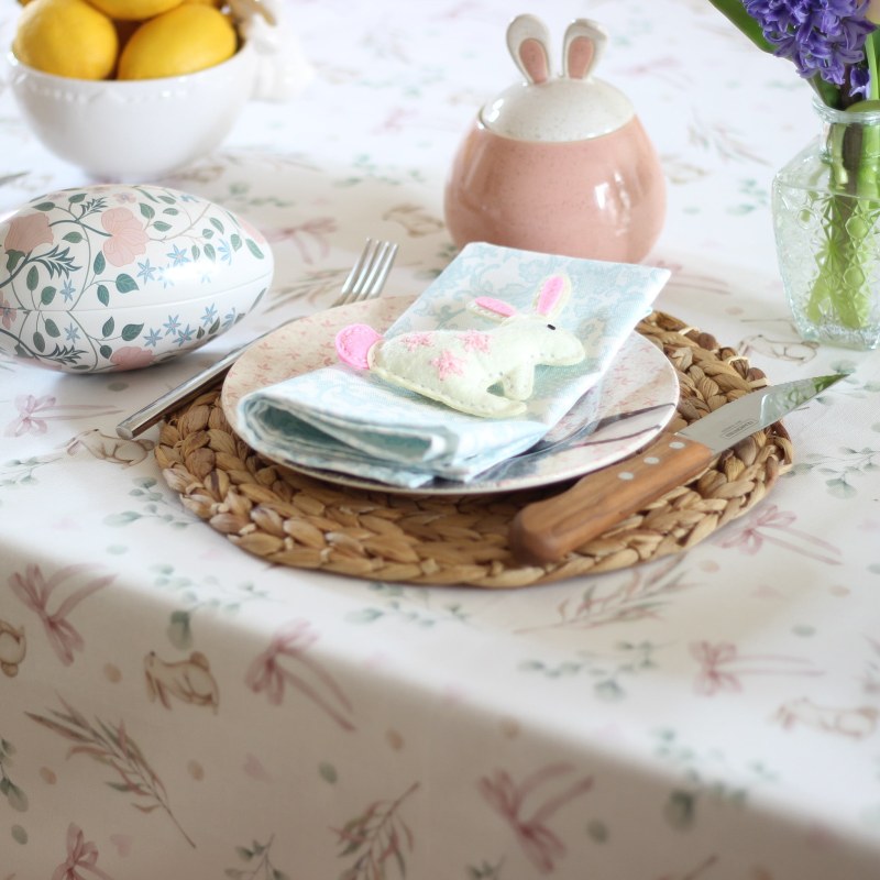 Thumbnail of Bunnies & Bows Tablecloth image