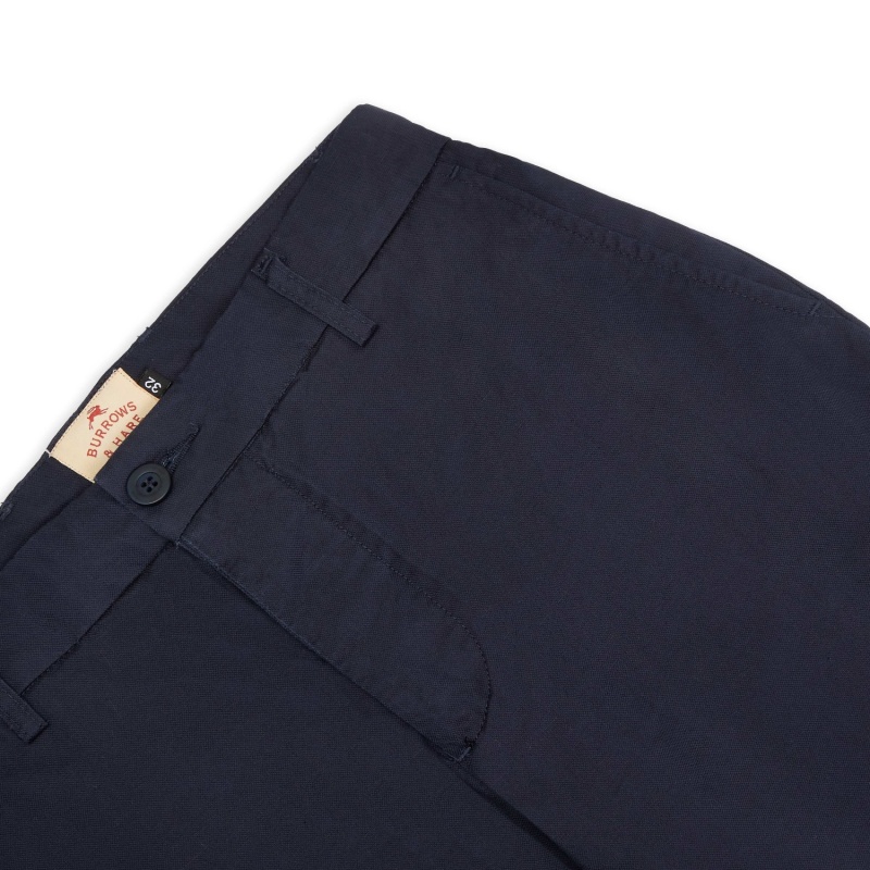 Thumbnail of Cotton & Linen Trouser - Navy image